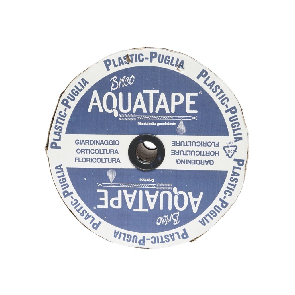 Banda picurare apa, rola 1000M 1.5L/h, D16mm. pas 20cm AquaTape